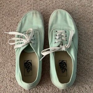 women’s teal vans